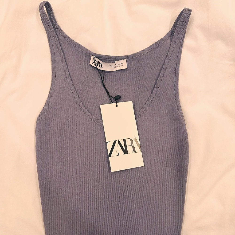 NWT Zara Knit Bodysuit